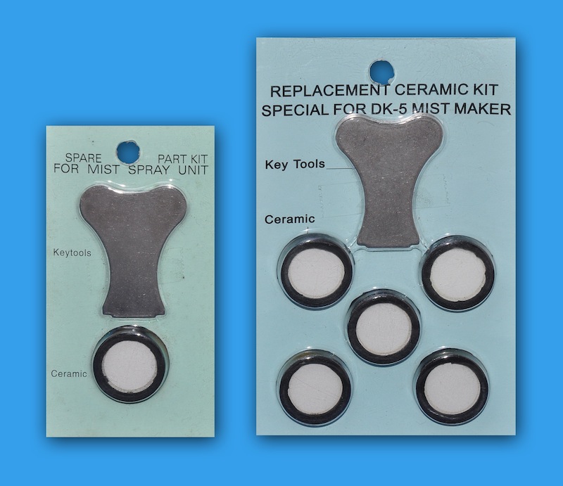 Membrany piezoelektryczne, ceramiczne do nawil�aczy